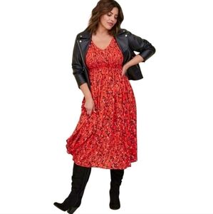 TORRID Midi Skater Dress